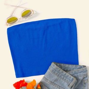 SOLD ❌Blue Tube Top